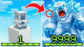 MINECRAFT, ALE MÓJ EXP TO EWOLUCJA YETI