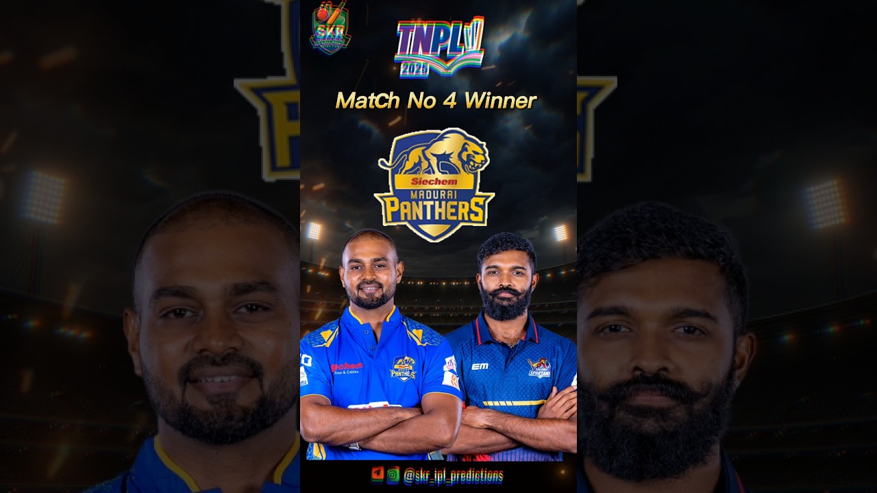 Tnpl 2025 Today Winner Prediction 