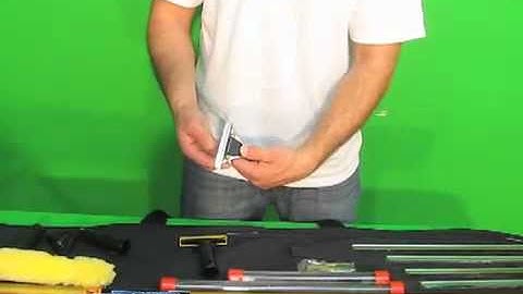 Ettore Window Cleaning Kit With Case