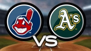 CLE@OAK: Young beats Tribe with lumber and leather