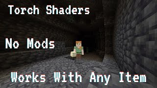 Torch Shaders Tutorial | Bedrock Edition | No Mods