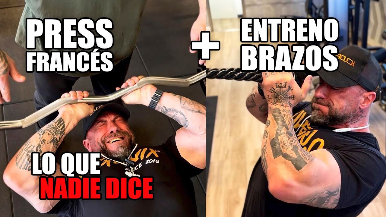 PRESS FRANCES lo que nadie dice + entreno BRAZO