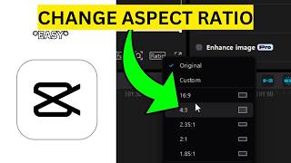 How To Change Aspect Ratio on Capcut(EASY)