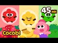 Toot toot rainbow fruit farts songand more fun color songs compilation  cocobi
