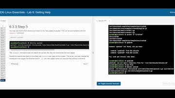 Intro to Linux || Cisco Lab 6 || Getting Help