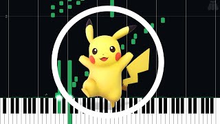 Opening Movie - Pokémon Gold Version \& Pokémon Silver Version - Intermediate Piano Tutorial