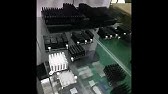 factory production line,Black anodizing aluminum heatsink - YouTube