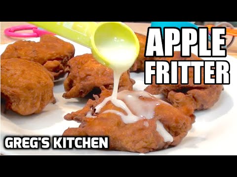 How do you make apple fritter batter?