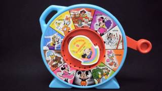 1989年マテル社 ヴィンテージトイ シーンセイ ディズニー トイストーリー登場 MATTEL/マテル・See'n Say/シーンセイ・Disney/ディズニー 「WONDERFUL