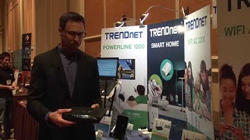 CES 2015: TRENDnet AC2600 Dual Band Wireless Router
