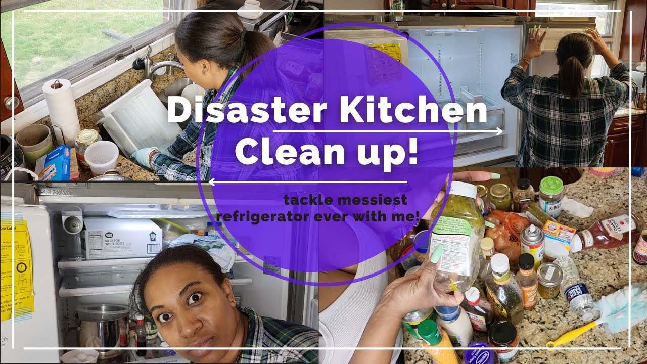 Disaster kitchen clean-up! pt 2.