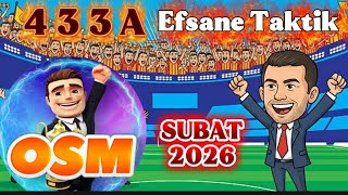 Osm 433 A Efsane Taktik Osm 2026 Best Tactics #osm2026 #onlinesoccermanager2026 #osm 