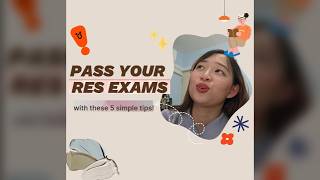 How to Pass Your RES Exams with these 5 Simple Tips!