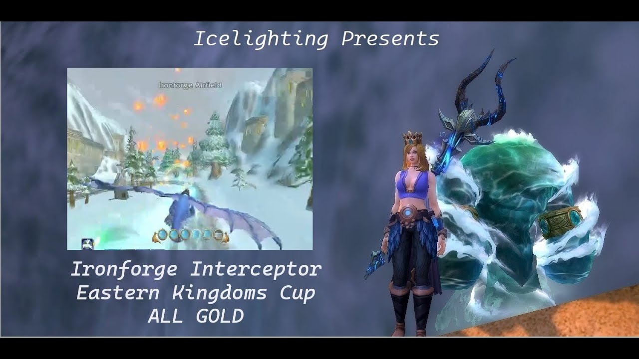 Ironforge Interceptor - Eastern Kingdoms Cup - GOLD Normal - GOLD Advanced - GOLD Reverse- Ironforge