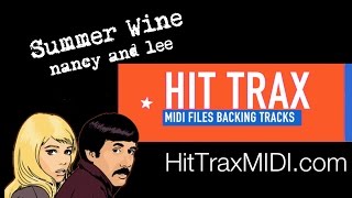 Video thumbnail of "Summer WINE Karaoke MIDI File Backing Track"