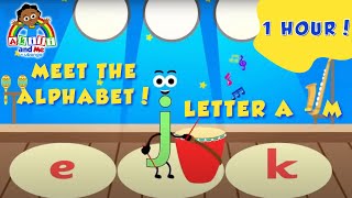 Meet The Alphabet Letter A - M Learn The Alphabet With Akili African Educational Cartoons