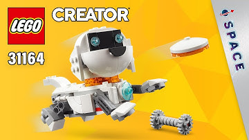 LEGO Space Dog (31164) from Creator 3in1 Space Robot | Step-by-Step Building Instructions | TBB