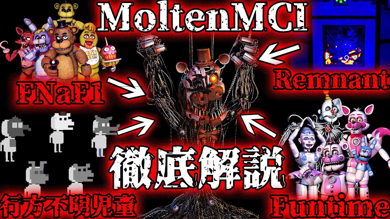 【FNaF考察】MoltenMCIとはなんなのか徹底解説！【究極のキメラ】