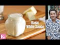 How To Make White Sauce At Home | Easy Bechamel Sauce Recipe | Basic Cooking | Kunal Kapur Cheese