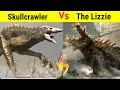 Skullcrawler vs rampage lizzie   kong     lizzie  