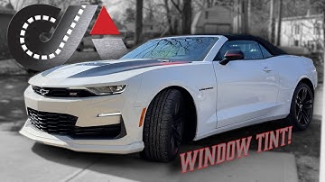2023 Camaro SS Convertible 5% Window Tint | #windowtint  #suntek #xpel #3m #camaro #ss #customaudio