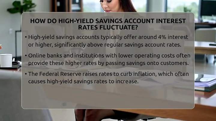 How Do High-yield Savings Account Interest Rates Fluctuate? - Your Guide to Budgeting