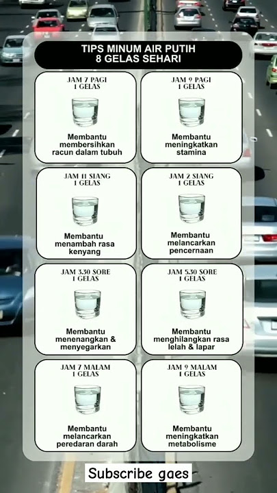 Tips minum air putih 8 gelas sehari #tips #air #shorts #short