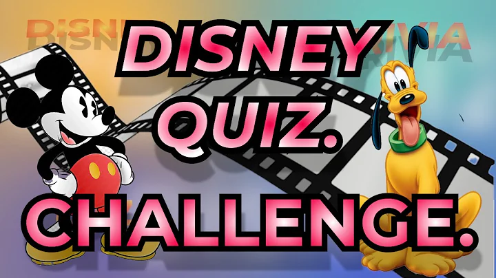 24 Challenging Disney Trivia Questions | Ultimate Hard Disney Quiz with Answers