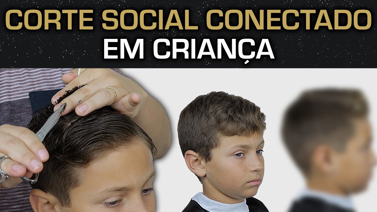 corte cabelo infantil moderno