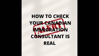 How to check your immigration consultant is real | Alert on Fake consultant |Sujisha Arun screenshot 1