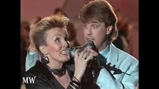 1987,UNG OCH EVIG, PAUL SAHLIN, ANNE KHILSTRÖM, MELODIFESTIVALEN 1987, SVT