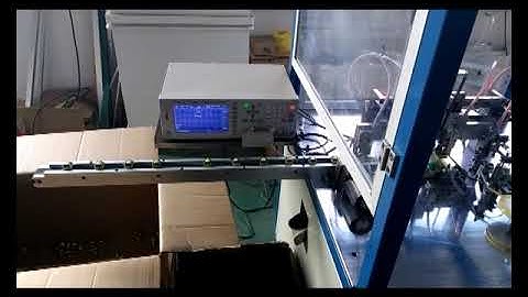Automatic taping & testing machine WM-1948TSN. newwinhk@hotmail.com