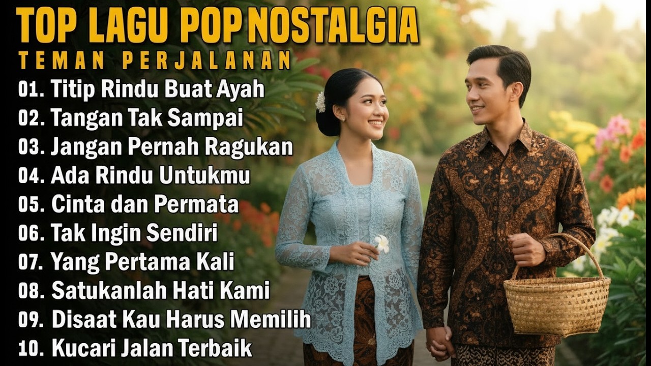 10 LAGU NOSTALGIA POP INDONESIA 80–90AN PALING HITS | TEMBANG KENANGAN LAWAS TERBAIK