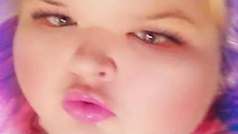 Doing my sister makeup