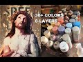 Color Blending (8 Layer Stencil, 36 + Colors)