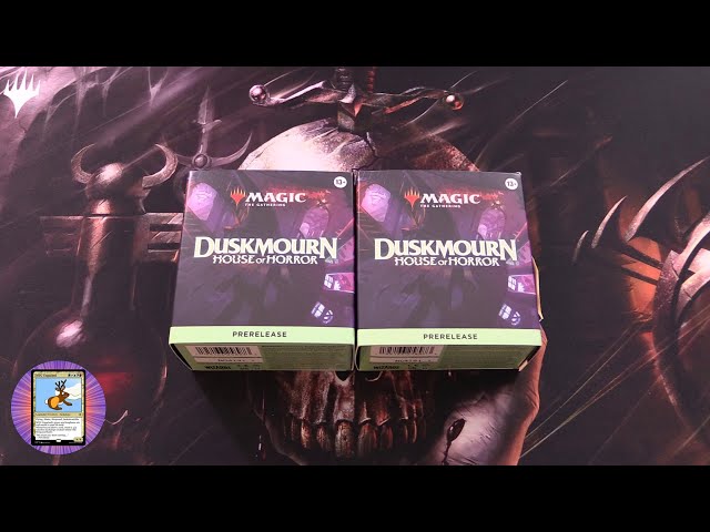 Magic The Gathering – Duskmourn: House Of Horror PRERELEASE KIT – 6 Play Boosters + Dado + Promos