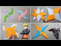 Top 04 easy origami ninja star how to make 