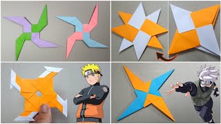 Top 04 Easy Origami Ninja Star (How to make ) screenshot 2