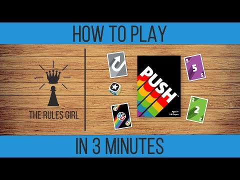 How to Play Push in 3 Minutes - The Rules Girl 