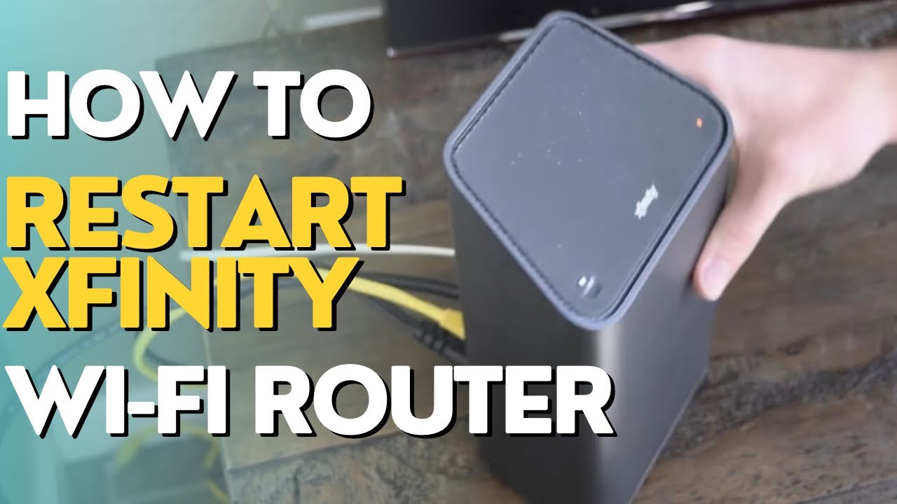 how-to-restart-a-xfinity-wi-fi-router-youtube