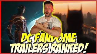 All 6 DC FanDome 2021 Movie Trailers Ranked!