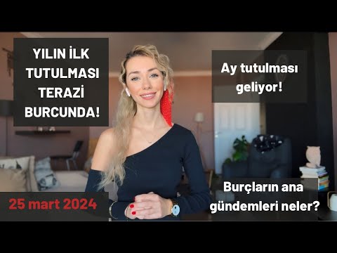 TERAZİ BURCUNDA AY TUTULMASI ! - 25 Mart 2024