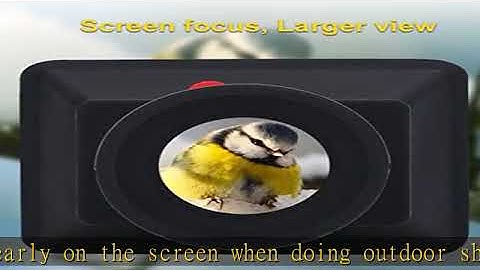 DSLR Viewfinder, Durable 3.0X Magnification LCD Screen Video Camera Viewfinder Magnifier Folding De