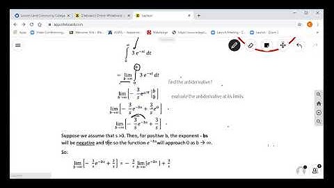 MAT 235 - Finding the Laplace Transform Of A Constant Function