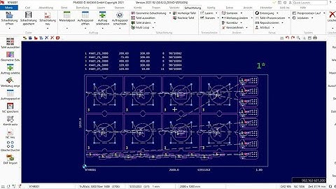 Trumpf TruMatic 3000 Fiber K09 mit PN4000 automatisch programmieren | CAD/CAM System von WiCAM