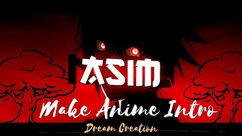how to make anime intro panzoid tutorial | DREAM CREATION