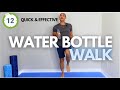 Beginner lowimpact water bottle indoor walk