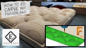 Fusion 360 CNC 3D Carving Step by Step || HOW TO
