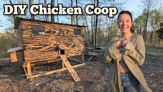 Building a CHICKEN COOP on our Tennessee Homestead 🐓