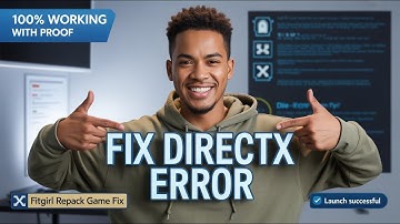 Herstel DirectX-fout bij het starten van het spel (2025 Fitgirl Repack) – 100% werkend met bewijs